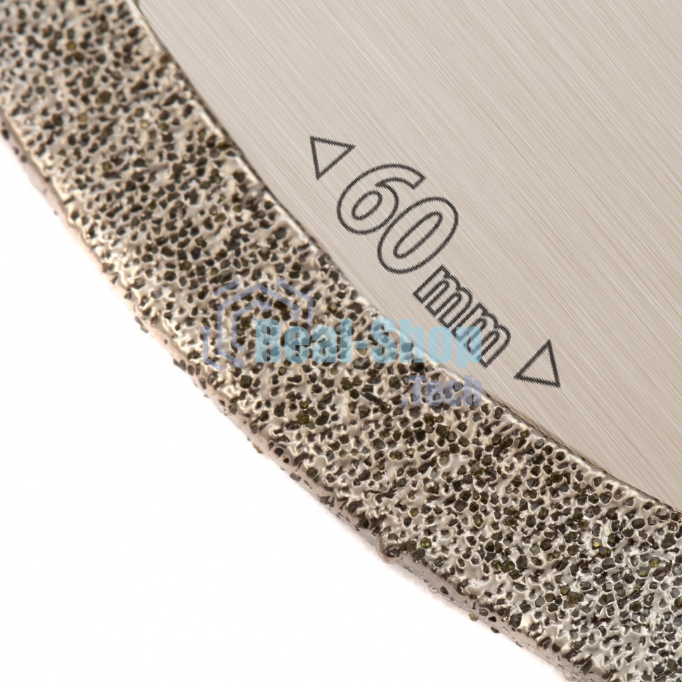 Насадка для МФИ Denzel режущая сегментная, DiA, по камню и плитке, 60 мм