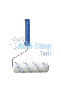 Валик Сибртех Водные краски, 180 мм, ворс 12мм, D - 36 мм, D ручки - 6 мм, полиэстер