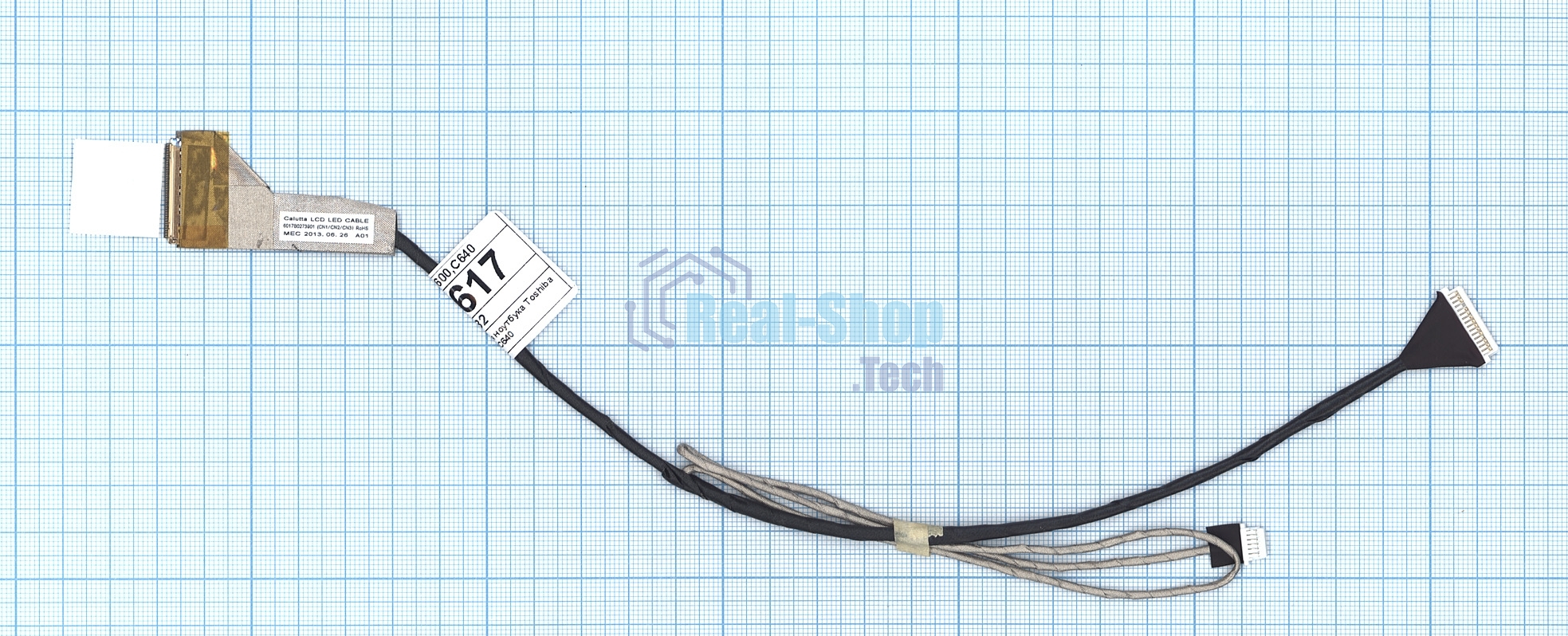 Шлейф матрицы для ноутбука Toshiba Satellite C600 C640