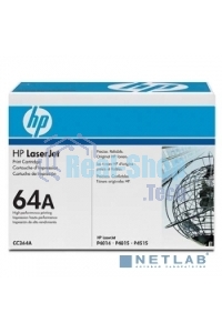 Картридж лазерный HP CC364A черный LJ P4014/4015/4515 (10000 стр.)