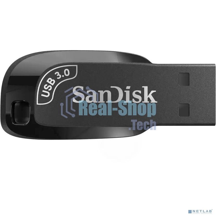 Флешка USB SanDisk CZ410 Ultra Shift (SDCZ410-128G-G46), 128Gb, USB 3.2, R/W 100/45, черный