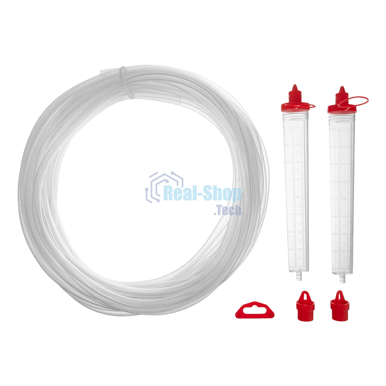 Гидроуровень Matrix удлиненная колба, рельефная градуировка, 20 м