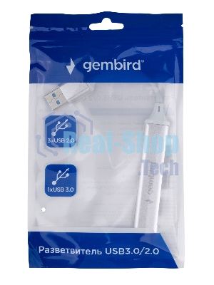 USB-концентратор Gembird UHB-C206, USB, USB 3.0/3xUSB 2.0, USB
