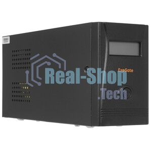 Источник бесперебойного питания ExeGate EP285476RUS Power Smart ULB-850.LCD.AVR.C13.RJ.USB 850VA/480W, LCD, AVR, 4*IEC-C13, RJ45/11, USB, черный