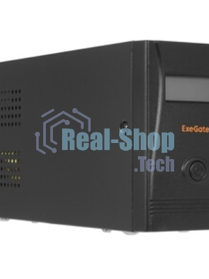 Источник бесперебойного питания ExeGate EP285476RUS Power Smart ULB-850.LCD.AVR.C13.RJ.USB 850VA/480W, LCD, AVR, 4*IEC-C13, RJ45/11, USB, черный