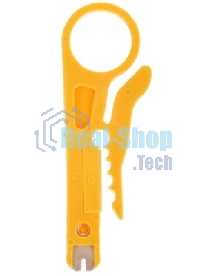 Инструмент Cablexpert T-432, для зачистки кабеля и заделки витой пары