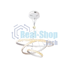 Светильник Ambrella light FA6157/3 WH белый 3000K/4200K/6400K 106W D700*890 (ПДУ РАДИО 2.4G)