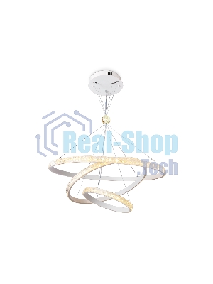 Светильник Ambrella light FA6157/3 WH белый 3000K/4200K/6400K 106W D700*890 (ПДУ РАДИО 2.4G)