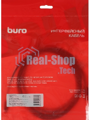 Кабель Buro BU-USB3.2-AC-3MB USB (m)-USB Type-C (m) 3м черный