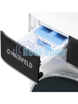 Стиральная машина Maunfeld MFWD1295WH05 белый, загрузка фронтальная 9 кг, 1200 об/мин., класс: В