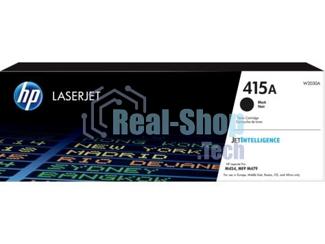 Тонер Картридж HP 415A W2030A черный (2400 стр.) для HP LJ M454/MFP M479