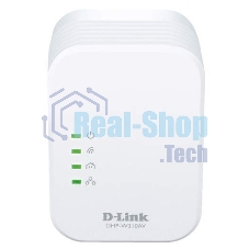 Беспроводной PowerLine-адаптер D-Link DHP-W310AV N300 с поддержкой HomePlug AV