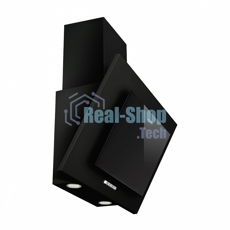 Вытяжка наклонная Maunfeld Tower C 60 черный, 60 см, 650 куб. м/ч, 51 дБ