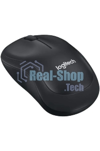 Мышь беспроводная Logitech B220 Silent черный, 1000 dpi, радиоканал, USB, кнопки - 3