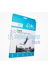 Фотобумага S'OK матовая, формат А4, плотность 150г/м2, 50 листов SA4150050M