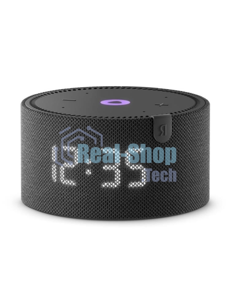 Умная колонка Яндекс Станция Мини, 10Вт, с голосовым ассистентом Алиса на YaGPT, с LED-часами, черный