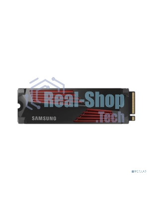 Накопитель SSD Samsung 990 PRO, 1000Gb, PCIe 4.0 x4, M.2 2280, NVMe, R/W 7450/6900, с радиатором