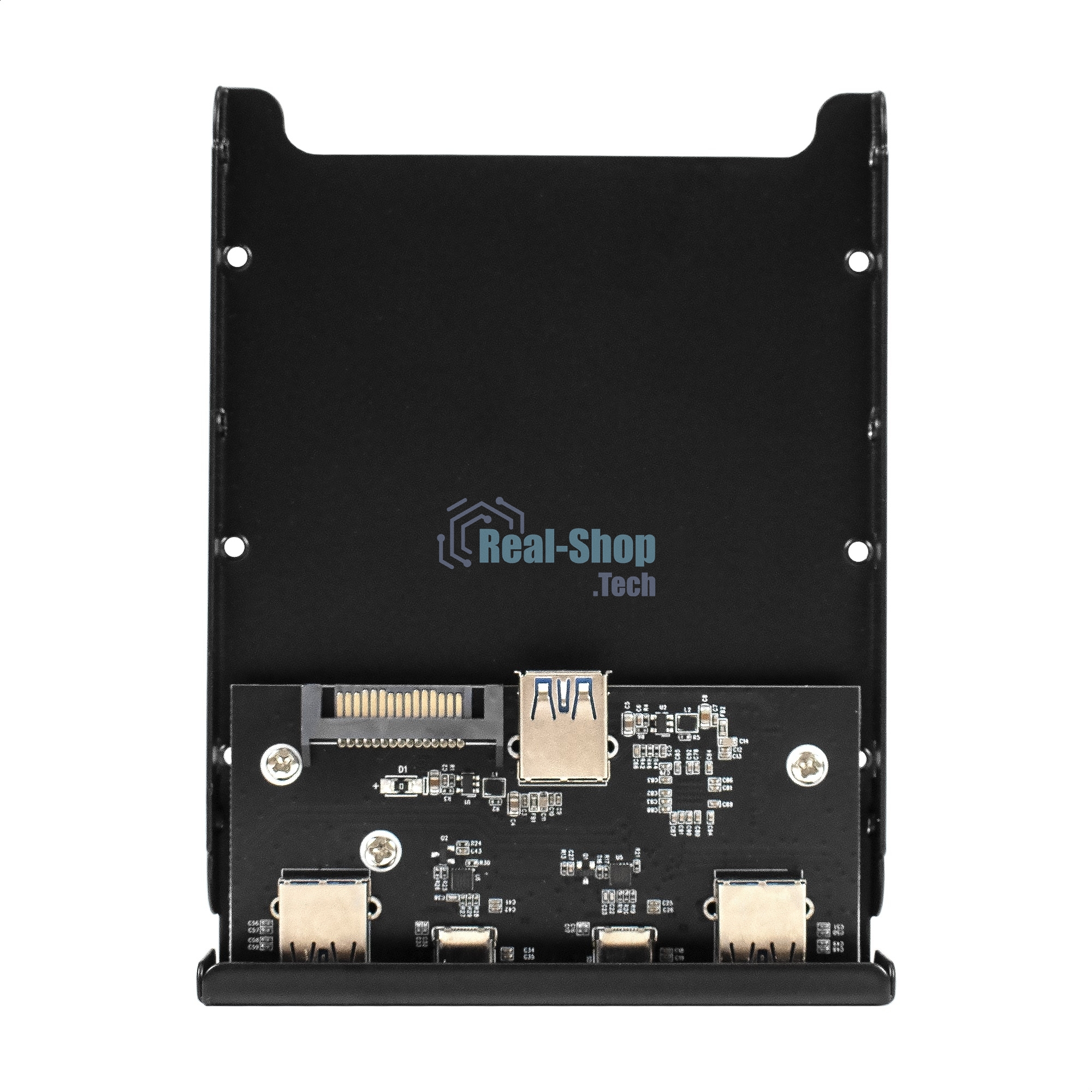 Планка USB на переднюю панель ExeGate U3H-622, 3,5