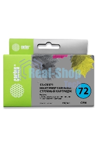 Картридж струйный Cactus CS-C9371 №72 фото голубой (130 мл.) для HP DJ T610/T620/T770/T1100/T1100/T1120/T1200