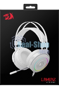 Гарнитура проводная Defender LAMIA 2 RGb USB WHITE REDRAGON