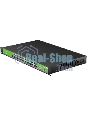 Коммутатор Digma DSP724G-4C-R300, 24×1 Гбит/с + 4×1 Гбит/с Combo, управляемый