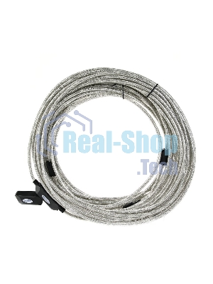 Кабель-адаптер Aopen/Qust USB2.0-repeater, удлинительный активный Am-->Af 20м (ACU823-20M) 6938510851345