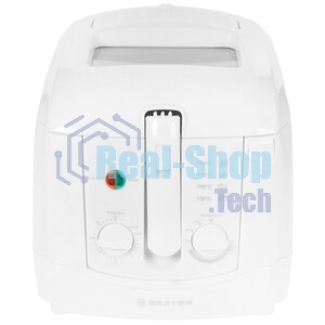 Фритюрница BRAYER BR2830 белый, 1800 Вт, 3 л, 0.6 кг, съёмная чаша