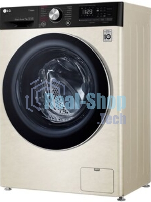 Стиральная машина LG F2V5HS9B бежевый, загрузка фронтальная 7 кг, 1200 об/мин, класс: А