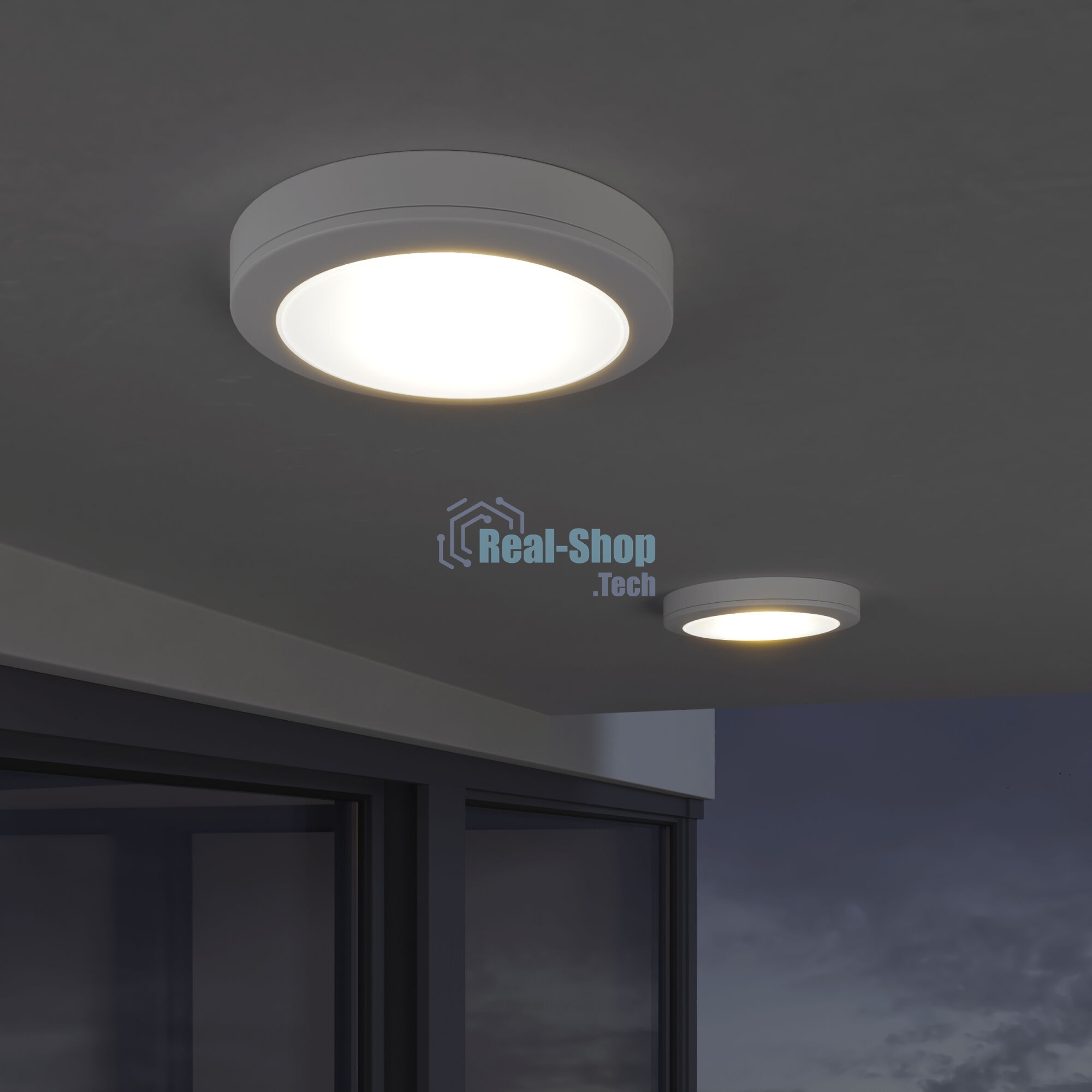 LTB51 / Светильник стационарный светодиодный LTB51 LED Светильник 15W 4200K Белый