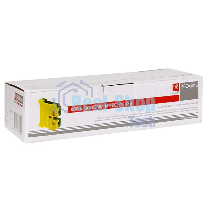 Колодка клеммная EK-4/32 JXB земля EKF plc-ek-4/32