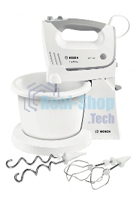 Миксер стационарный Bosch MFQ36460 450Вт белый/серый