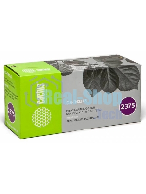 Картридж лазерный Cactus CS-TN2375 черный (2600 стр.) для Brother DCP L2500/L2520/L2540/L2560