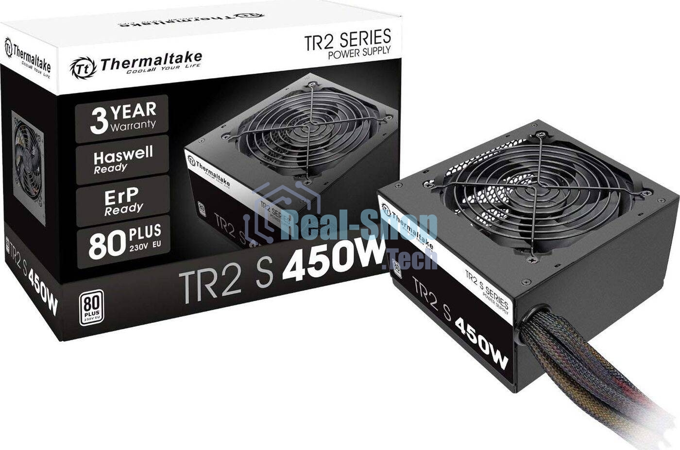 Блок питания Thermaltake TR2 S 700W (PS-TRS-0700NPCWEU-2), 700Вт, 80 PLUS, 120мм, черный