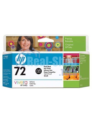 Картридж струйный HP №72 C9370A черный для HP DJ T1100/T610 (130мл)