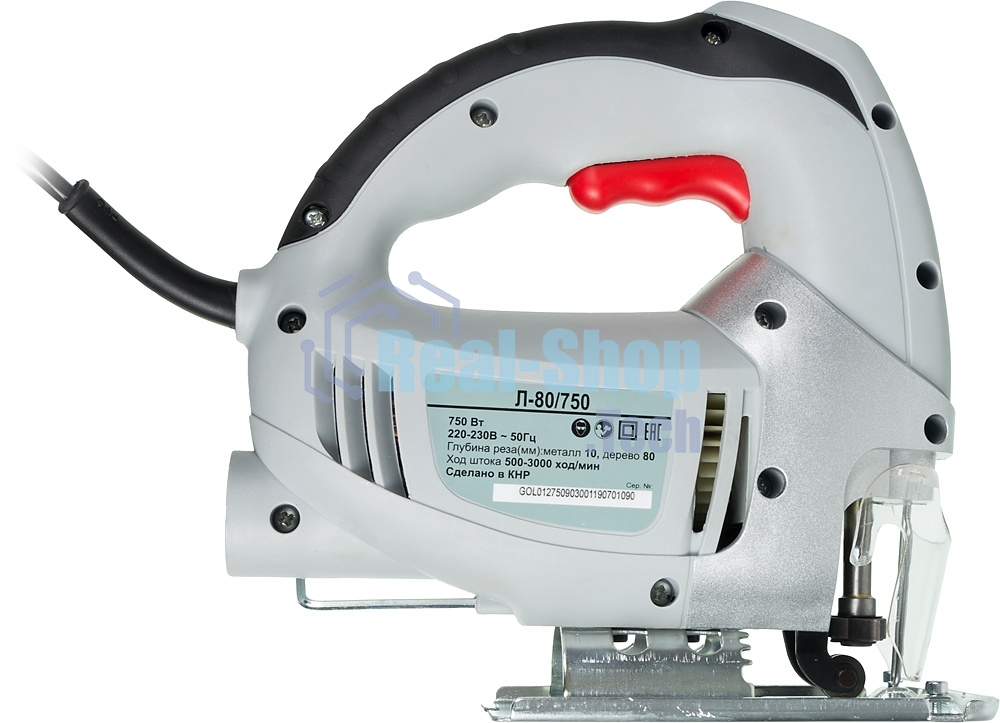 Лобзик электрический Ресанта Л-80/750 750Вт 3000ходов/мин от электросети