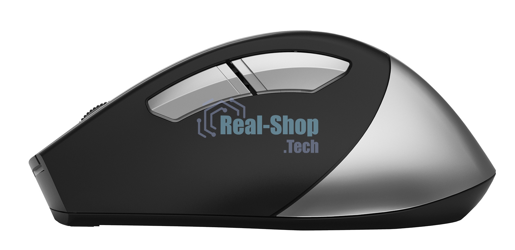 Мышь беспроводная A4Tech Fstyler FG35 серый/черный, 2000 dpi, радиоканал, USB, кнопки - 6