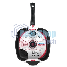 Сковорода-гриль Нева-Металл 59428G Ферра Индукция 28 см