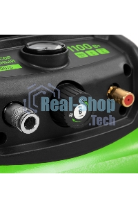 Компрессор воздушный безмаслянный Сибртех BL 1100/6 1100Вт, ресивер 6 литров, 180 л/мин