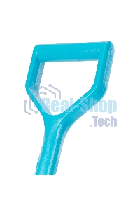 Лопата для уборки снега, полипропилен, 330х490х1265 мм, цельнолитая конструкция, LUXE Palisad