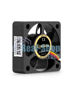 Вентилятор для корпуса ExeGate EX05015S3P-24 черный, 50 мм, 7000 об/мин, 36.8 дБ, 3 pin
