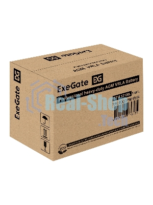 Аккумуляторная батарея ExeGate DTM 12100L (12V 100Ah, болт М6)