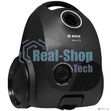 Пылесос Bosch BGBS2LB1 черный, 600 Вт, уборка сухая, пылесборник мешок 3.5 л
