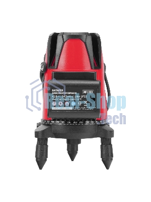 Лазерный уровень MTX MFL RED, 30 м, красный луч, акк. Li 2400 mAh, сумка, резьба 5/8