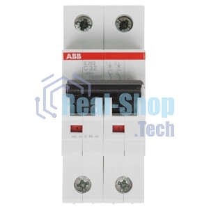 Выключатель автоматический ABB 2CDS252001R0324 авт. мод. 2п c 32а s202 6ка