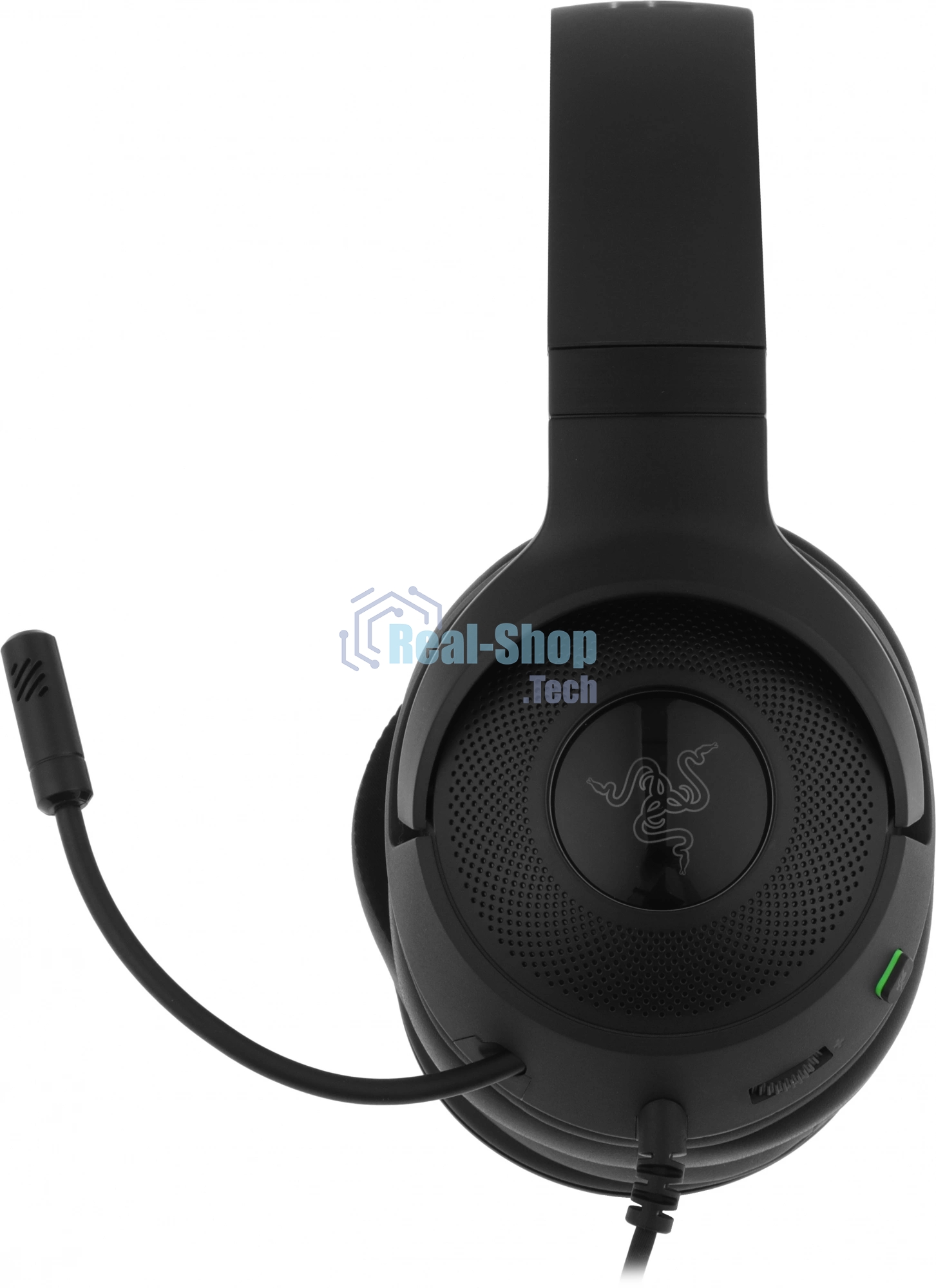 Гарнитура Razer Kraken V3 X (2022) чёрный, проводная, USB, подсветка