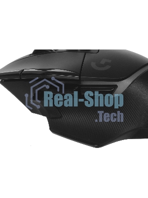 Мышь беспроводная Logitech G502 X Plus черный, 25600 dpi, радиоканал, USB, кнопки - 13