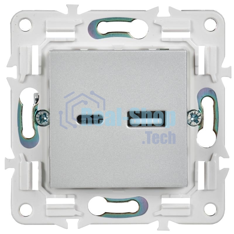 SKANDY Розетка USB A+C 3,1А SK-R14S серебряный  | SK-U22-D31-K23 | IEK