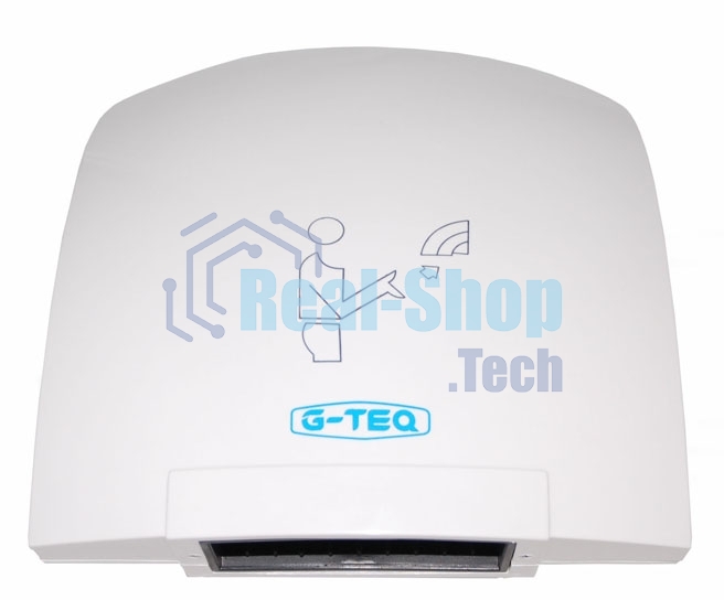 Сушилка для рук G-TEQ 8820 PW 2000Вт 16м/сек пластик белый