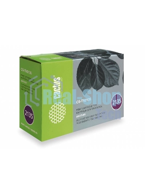 Картридж лазерный Cactus CS-TN2135 черный (1500 стр.) для Brother DCP-7030/7032/7045/HL-2140/2142/2150/2170/MFC-7320/7440/7840
