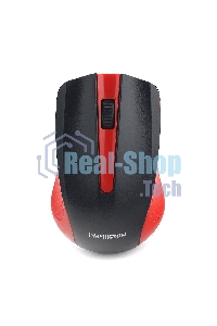 Мышь беспроводная Гарнизон GMW-430R красный, 1200 dpi, радиоканал, USB, кнопки - 3